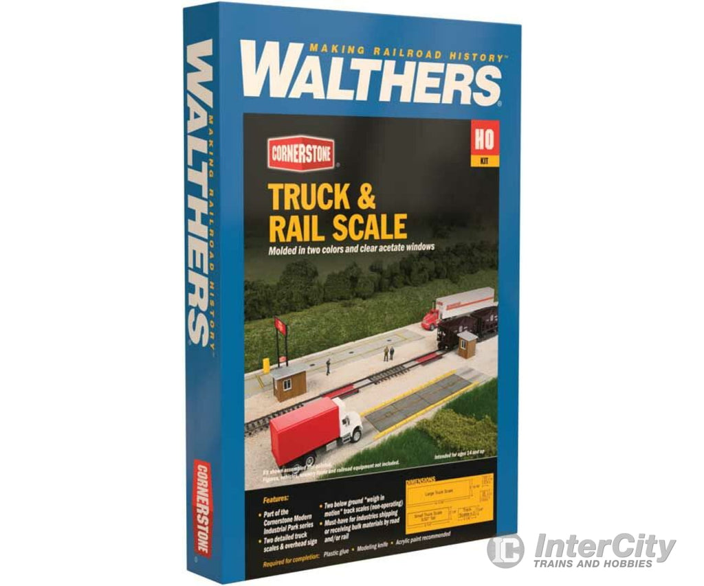 Walthers Cornerstone Ho 4068 Truck & Rail Scale -- Kit Structures