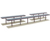 Walthers Cornerstone Ho 4099 Suburban Station Platforms -- Kit Pkg(4) - Each: 16 X 1-5/8 2 40.6 4.1