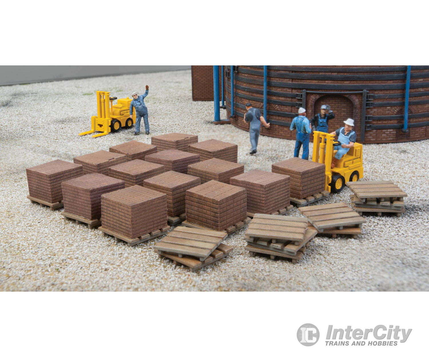 Walthers Cornerstone Ho 4103 Brick Stacks -- Kit - 1/2 X 11/32’ 1.2 0.8Cm Scenery Details