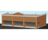Walthers Cornerstone Ho 4115 Modern Shopping Center I -- Kit - 10-1/2 X 4-15/16 3-1/2 26.6 12.5