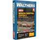 Walthers Cornerstone Ho 4116 Modern Shopping Center Ii -- Kit - 10-1/2 X 4-15/16 3-1/2 26.6 12.5
