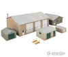 Walthers Cornerstone Ho 4122 Vehicle Maintenance Facility -- Kit - Set Of Five Buildings Structures