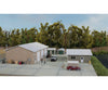 Walthers Cornerstone Ho 4122 Vehicle Maintenance Facility -- Kit - Set Of Five Buildings Structures