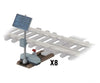 Walthers Cornerstone Ho 4124 Intermodal Yard Details -- Kit Other Scenery