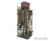 Walthers Cornerstone Ho 4202 Small Wood Coaling Station -- Kit - 3 X 5-5/8 7-13/16 7.8 14.1 19.7Cm