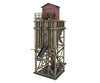 Walthers Cornerstone Ho 4202 Small Wood Coaling Station -- Kit - 3 X 5-5/8 7-13/16 7.8 14.1 19.7Cm