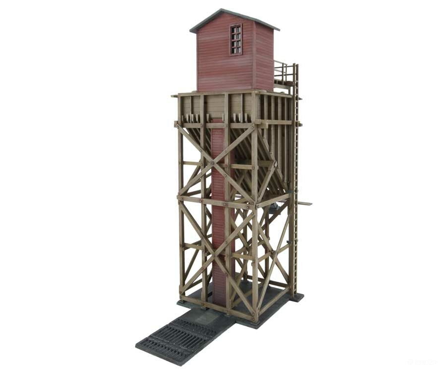 Walthers Cornerstone Ho 4202 Small Wood Coaling Station -- Kit - 3 X 5-5/8 7-13/16 7.8 14.1 19.7Cm