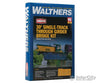 Walthers Cornerstone Ho 4500 30 Single-Track Railroad Through Girder Bridge -- Kit - 4-7/32 X 2-3/8