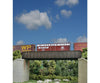 Walthers Cornerstone Ho 4502 70 Single-Track Railroad Through Girder Bridge -- Kit - 9-3/4 X 2-3/8