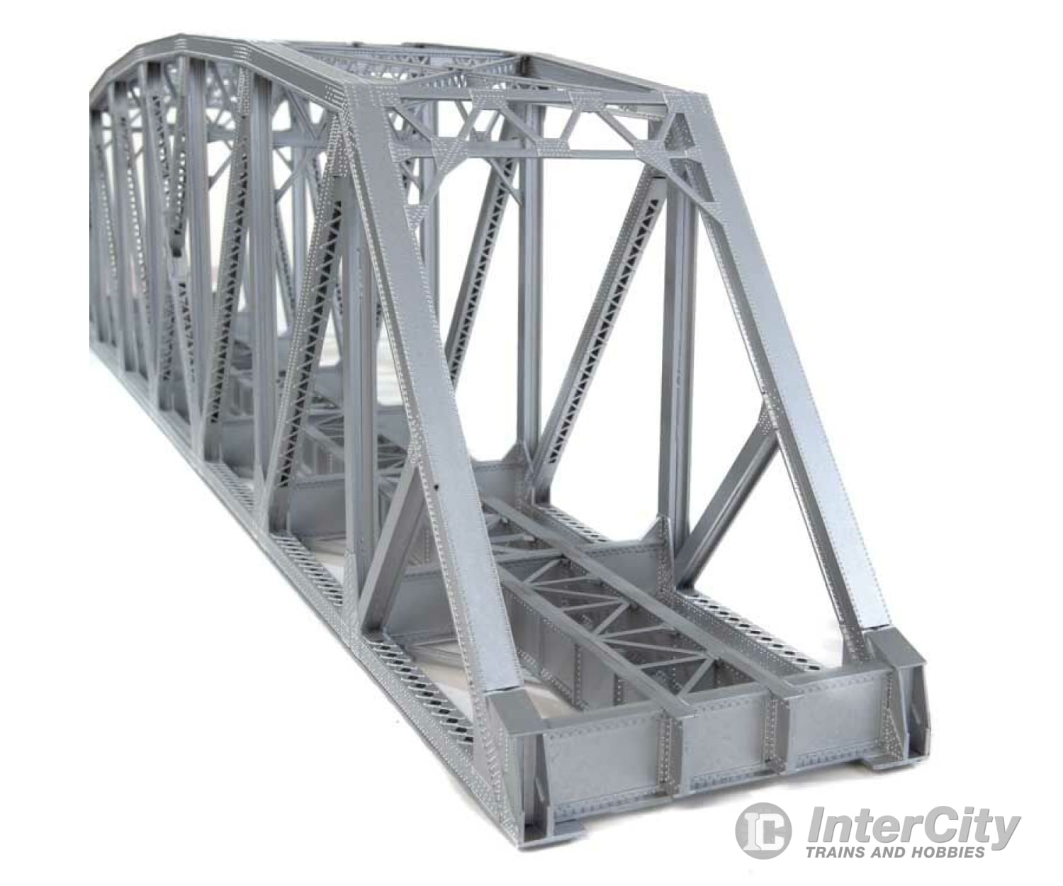 Walthers Cornerstone Ho 4521 Arched Pratt Truss Railroad Bridge -- Single-Track - Kit 23 X 3-1/16