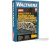 Walthers Cornerstone Ho 4521 Arched Pratt Truss Railroad Bridge -- Single-Track - Kit 23 X 3-1/16