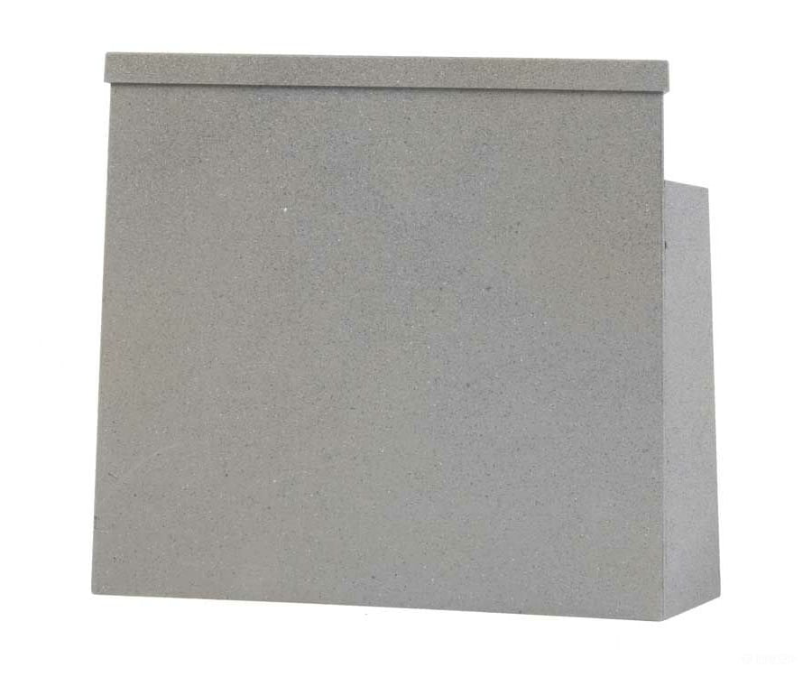Walthers Cornerstone Ho 4552 Double-Track Railroad Bridge Concrete Pier 2-Pack -- Kit 5-7/16 X 1-1/4