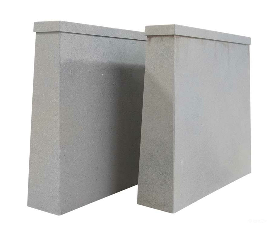 Walthers Cornerstone Ho 4552 Double-Track Railroad Bridge Concrete Pier 2-Pack -- Kit 5-7/16 X 1-1/4