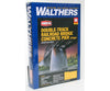 Walthers Cornerstone Ho 4552 Double-Track Railroad Bridge Concrete Pier 2-Pack -- Kit 5-7/16 X 1-1/4