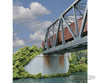 Walthers Cornerstone Ho 4553 Double-Track Railroad Bridge Concrete Abutment Pkg(2) -- Kit - 11-1/4 X