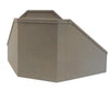 Walthers Cornerstone Ho 4553 Double-Track Railroad Bridge Concrete Abutment Pkg(2) -- Kit - 11-1/4 X
