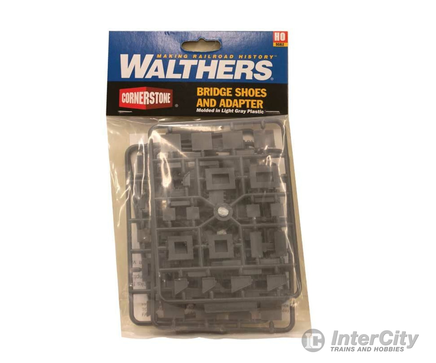 Walthers Cornerstone Ho 4559 Bridge Shoes And Adapters Assortment -- Kit Tunnels & Bridges