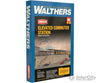 Walthers Cornerstone Ho 4563 Elevated Commuter Station -- Kit - 20-1/2 X 6-7/8 4-11/16 52 17.4