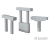 Walthers Cornerstone Ho 4592 Modern Long-Span Concrete Railroad Bridge -- Kit - 20-7/8 X 2-7/8 53