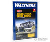 Walthers Cornerstone N 3242 Double-Track Truss Bridge -- Kit - 10 X 2-3/4 25 6.8 6.8Cm Tunnels &