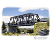 Walthers Cornerstone N 3242 Double-Track Truss Bridge -- Kit - 10 X 2-3/4 25 6.8 6.8Cm Tunnels &