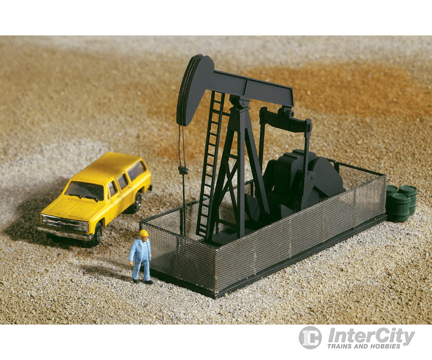 Walthers Cornerstone N 3248 Walking Beam-Horse Head Oil Pump -- Kit - 2-3/4 X 1 1-13/16 6.8 2.5