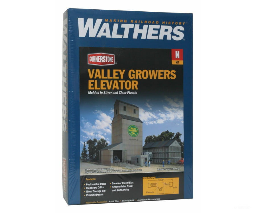 Walthers Cornerstone N 3251 Valley Growers Association -- Kit Structures
