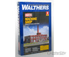 Walthers Cornerstone N 3264 Machine Shop -- Kit - 8-1/8 X 5-1/4 6-1/2 20.6 13.3 16.5Cm Structures