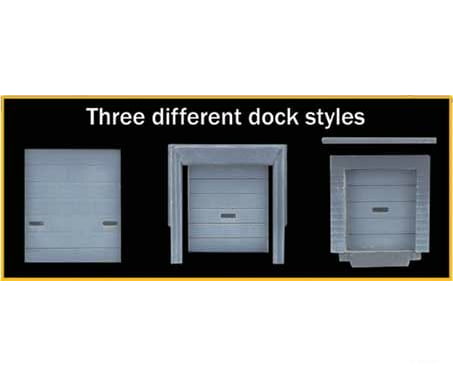 Walthers Cornerstone N 3268 Truck And Railroad Docks -- Kit Structures