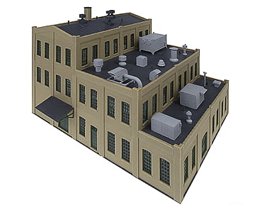 Walthers Cornerstone 3286 Roof Details -- Kit Scenery