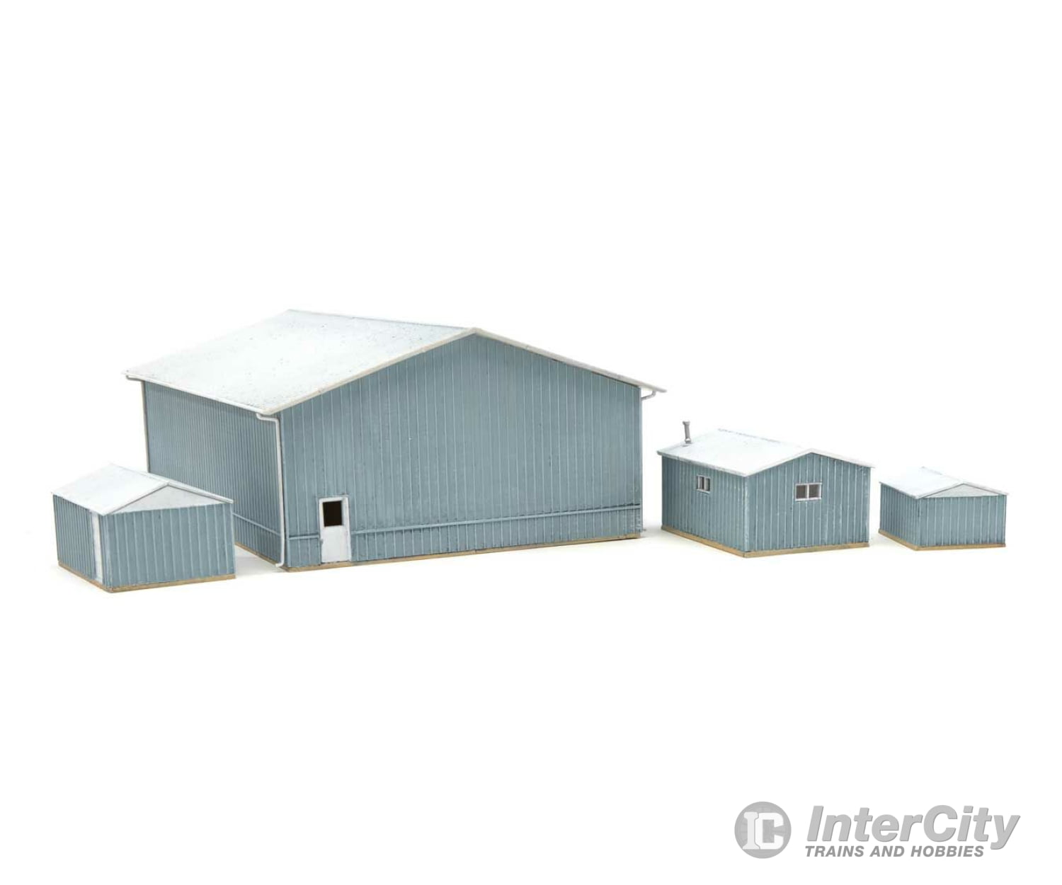 Walthers Cornerstone N 3853 Pole Barn And Sheds -- Kit Structures