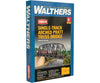 Walthers Cornerstone N 3870 Single-Track Arched Pratt Truss Bridge -- Kit - 14-3/32 X 2 3-1/2 35.7 5