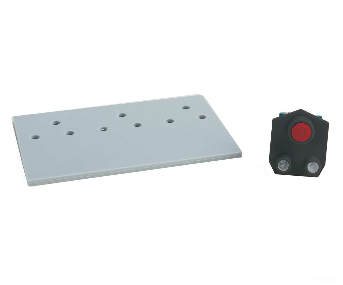 Walthers Electrical 121 Layout Control System -- Dual Led Fascia Turnout Controller (Yellow-Green)