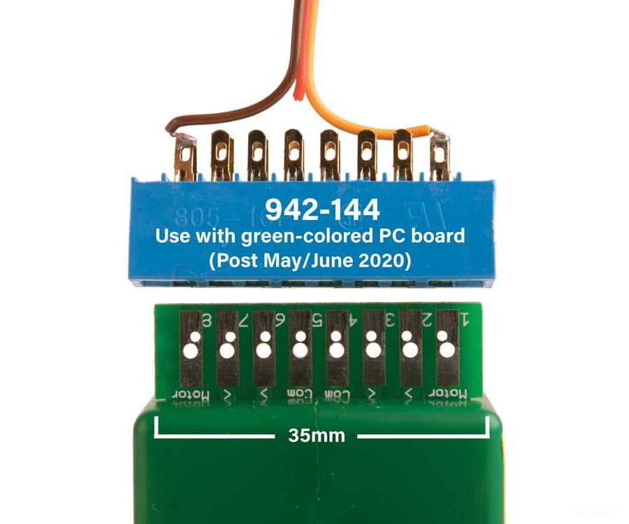 Walthers Electrical 144 Layout Control System -- Edge Connector For Tortoise(Tm) Switch Machine