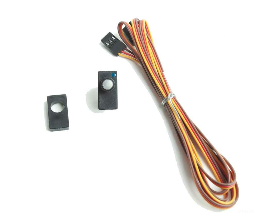 Walthers Electrical 157 Single Color Led Fascia Indicator - Layout Control System -- White Track