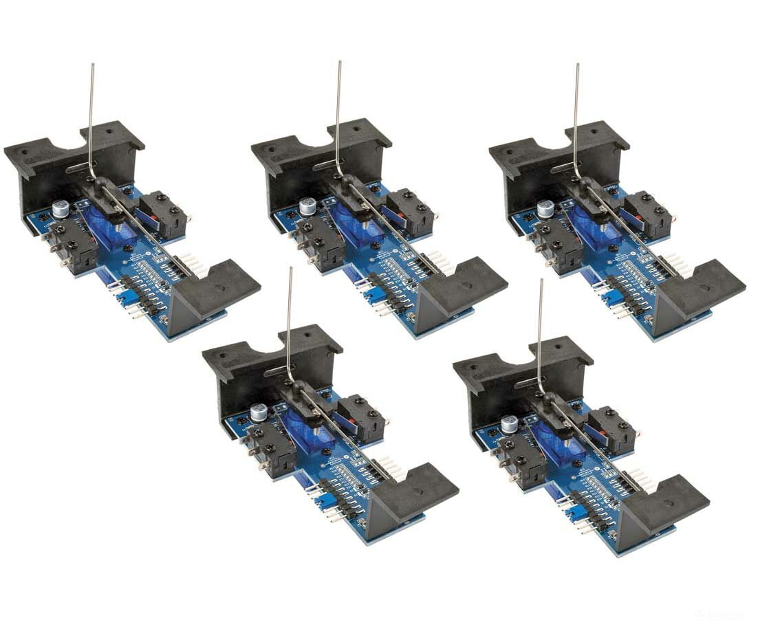 Walthers Electrical Ho 502 Layout Control System -- Horizontal-Mount Switch Machine Pkg(5) Track