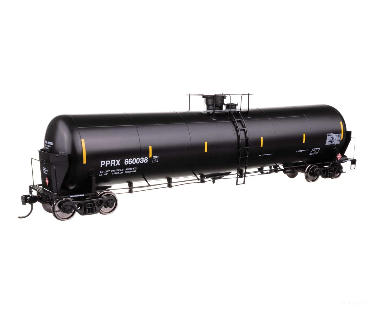 Walthers HO 100775 55’ Trinity Modified 30,145-Gallon Tank Car - Conoco Phillips PPRX #660038 - Freight Cars