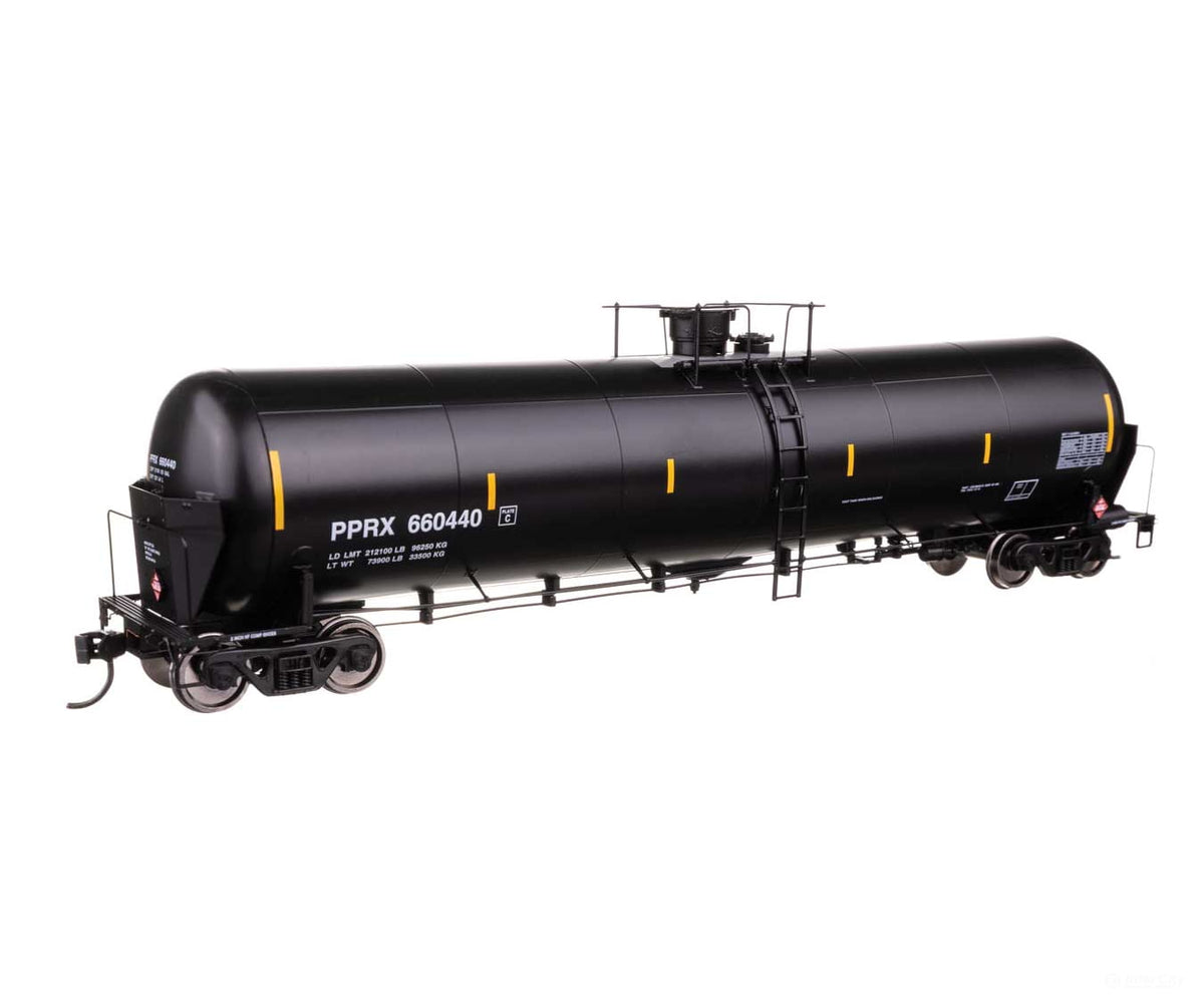 Walthers HO 100776 55’ Trinity Modified 30,145-Gallon Tank Car - Conoco Phillips PPRX #660440 - Freight Cars