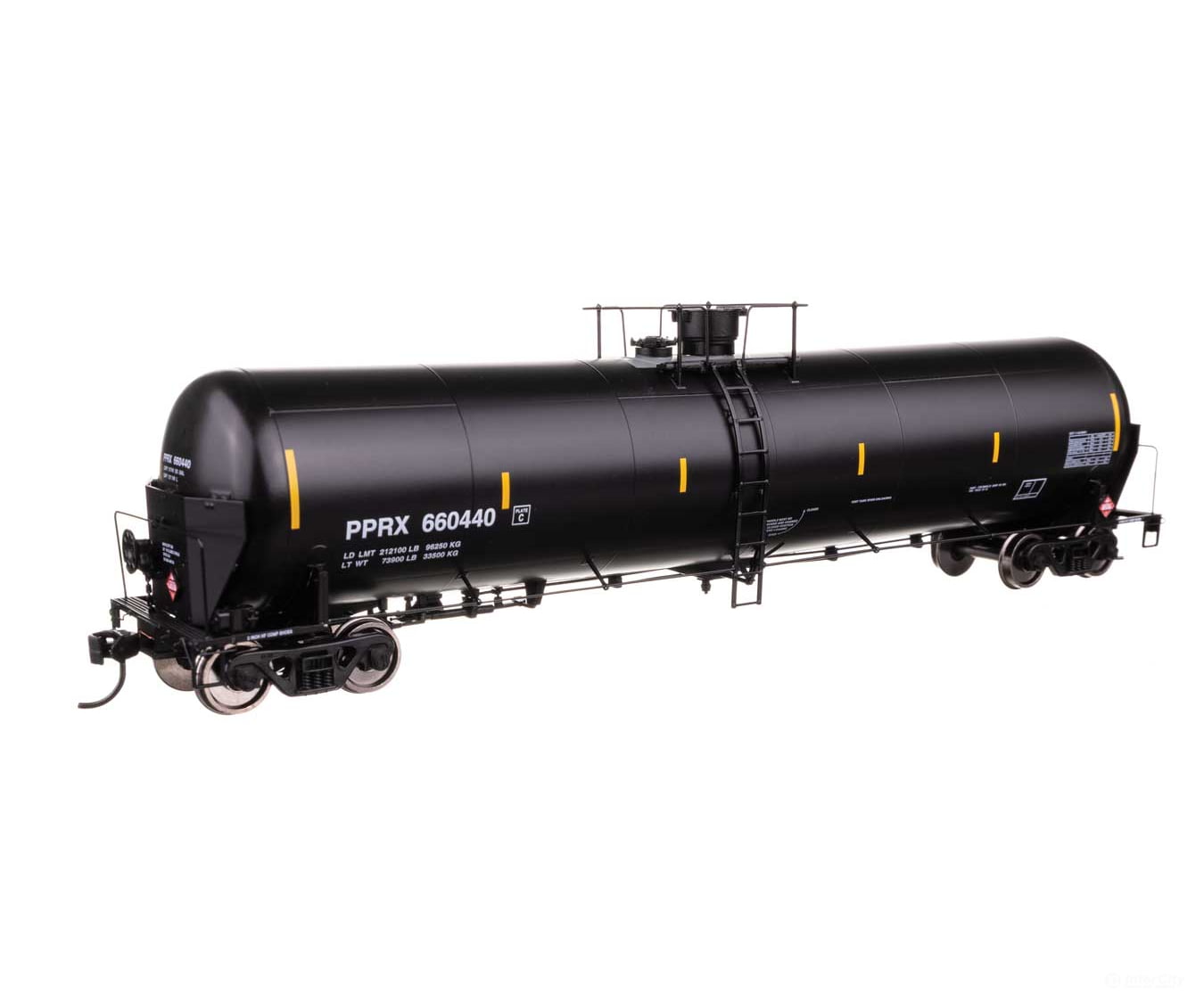 Walthers HO 100776 55’ Trinity Modified 30,145-Gallon Tank Car - Conoco Phillips PPRX #660440 - Freight Cars