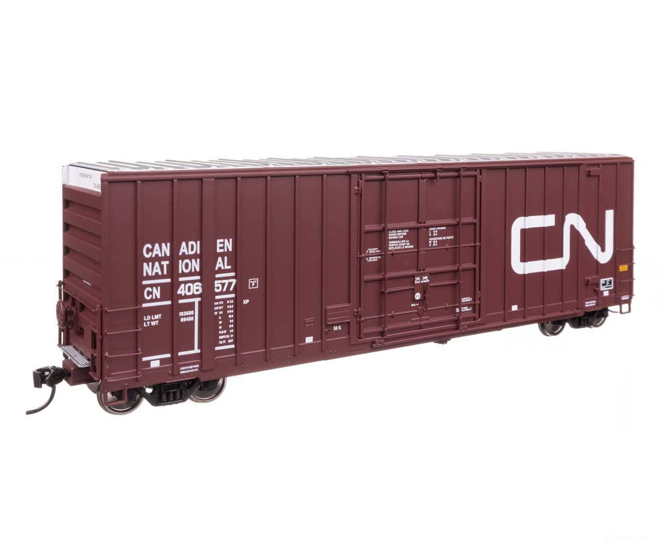 Walthers HO 101716 50’ Gunderson Hi-Cube Paper Service Boxcar - Canadian National #406577 Freight Cars