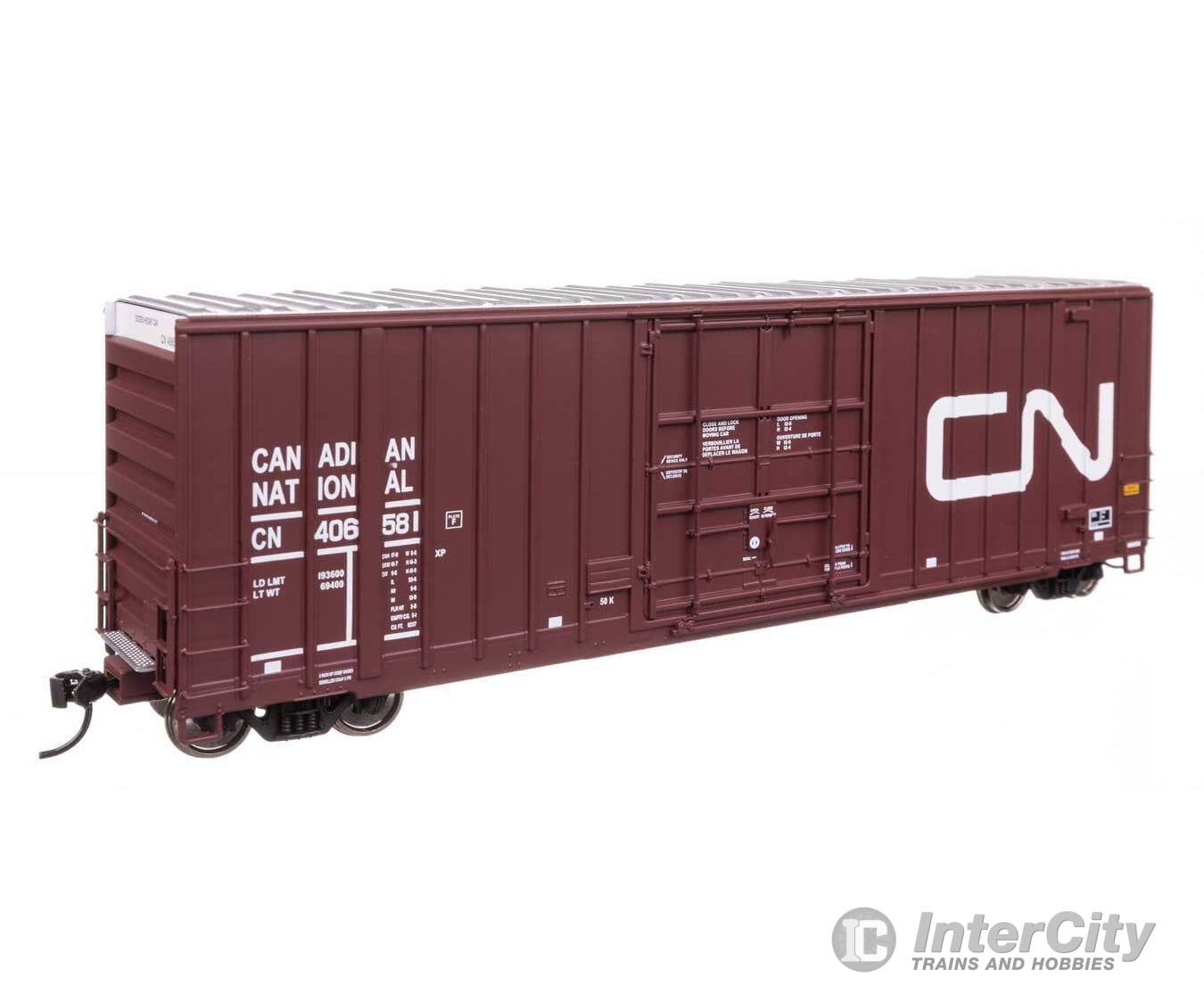 Walthers HO 101717 50’ Gunderson Hi-Cube Paper Service Boxcar - Canadian National #406581 Freight Cars