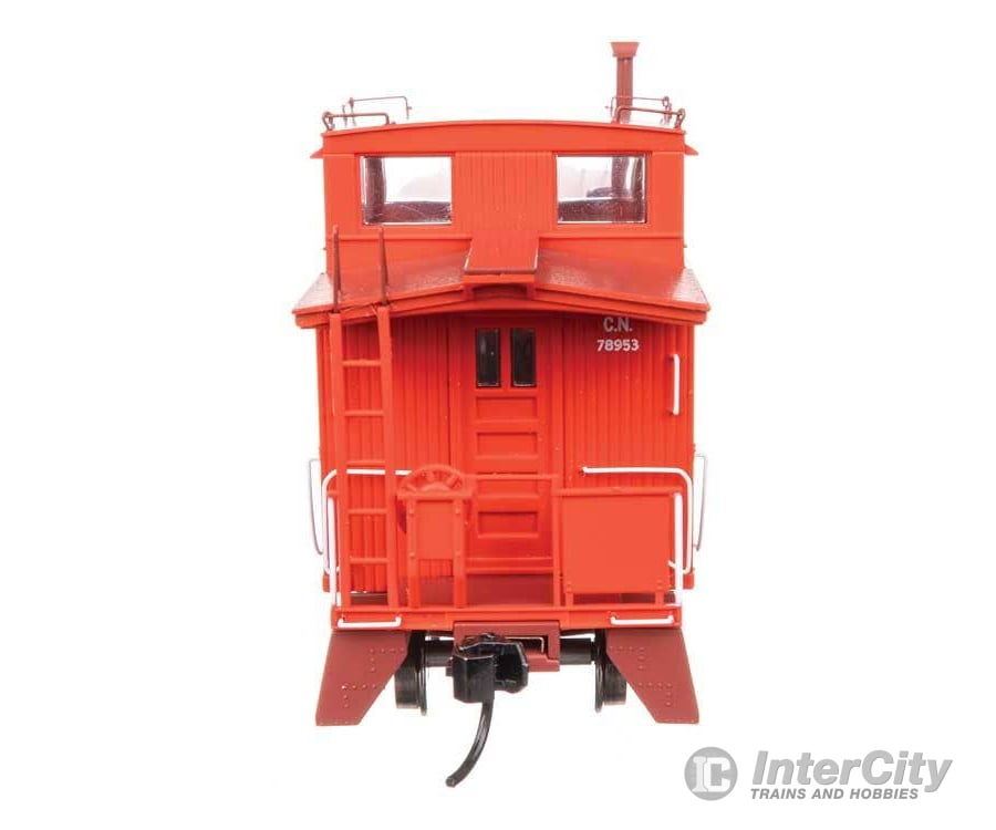 Walthers HO 103258 30’ GTW Style Wood Caboose with Offset Coupola - Ready To Run - Canadian National #78953 Freight Cars