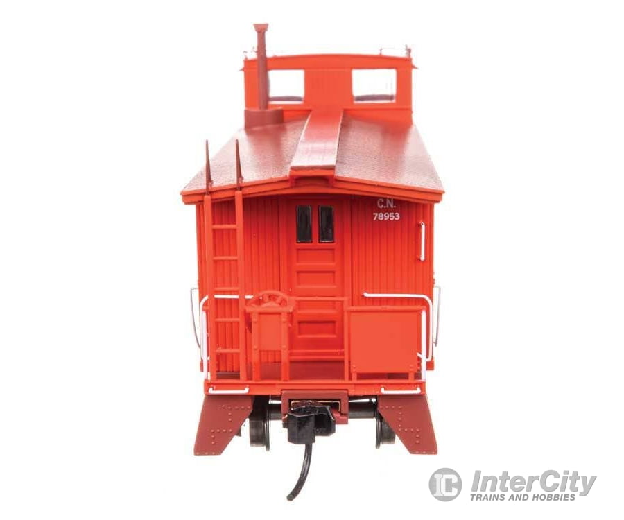 Walthers HO 103258 30’ GTW Style Wood Caboose with Offset Coupola - Ready To Run - Canadian National #78953 Freight Cars