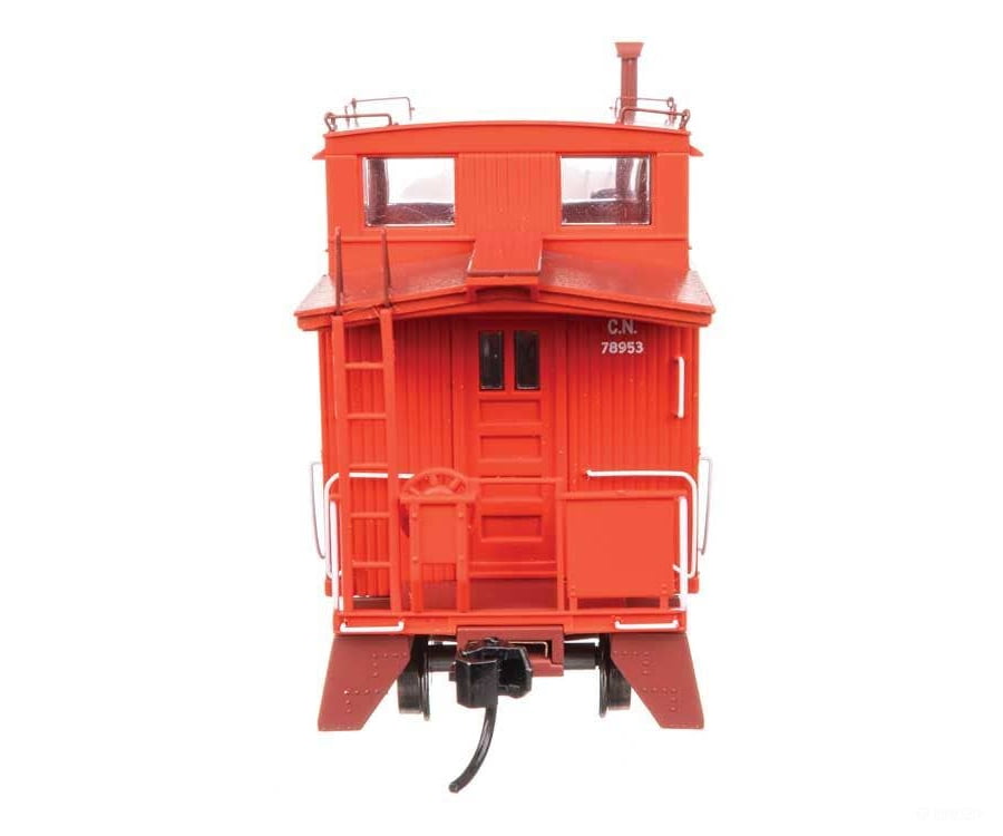 Walthers HO 103258 30’ GTW Style Wood Caboose with Offset Coupola - Ready To Run - Canadian National #78953 Freight Cars
