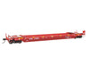 Walthers HO 109136 Gunderson Rebuilt All-Purpose 40’ Well Car - Ready-To-Run - Northwestern Oklahoma Railroad (red)