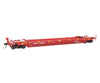 Walthers HO 109136 Gunderson Rebuilt All-Purpose 40’ Well Car - Ready-To-Run - Northwestern Oklahoma Railroad (red)
