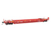 Walthers HO 109137 Gunderson Rebuilt All-Purpose 40’ Well Car - Ready-To-Run - Northwestern Oklahoma Railroad (red)