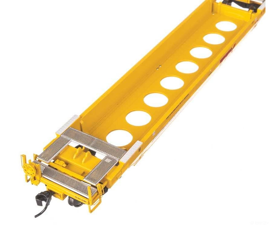 Walthers HO 109140 Gunderson Rebuilt All-Purpose 40’ Well Car - Ready-To-Run - DTTX #455938 - Freight Cars