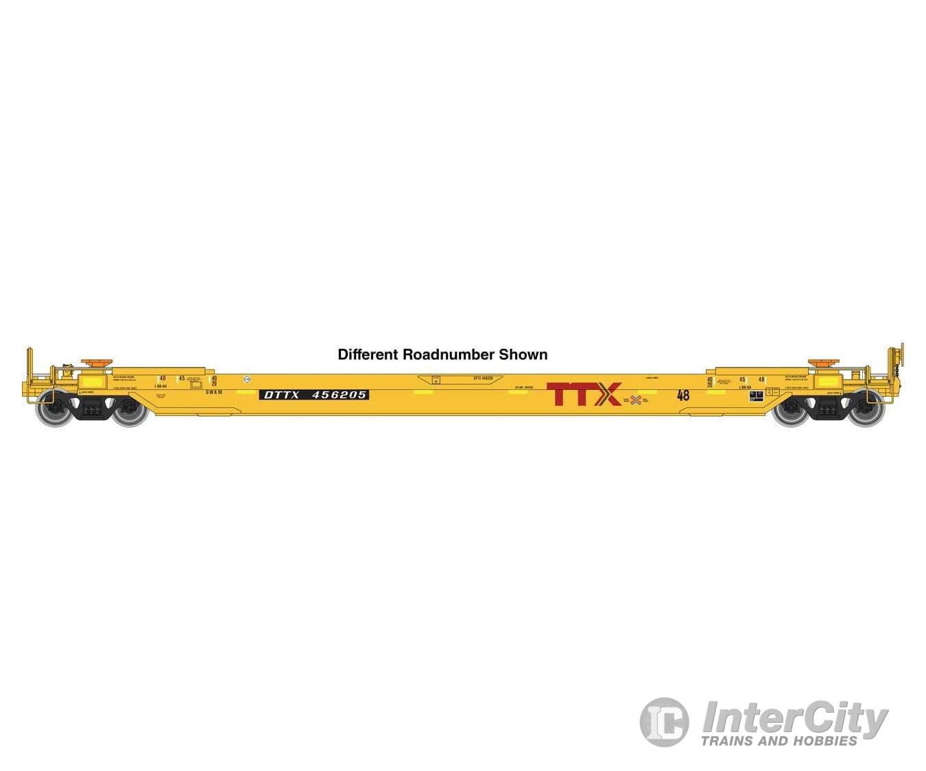 Walthers HO 109224 Gunderson As-Built All-Purpose 48’ Well Car - TTX #456212 Freight Cars