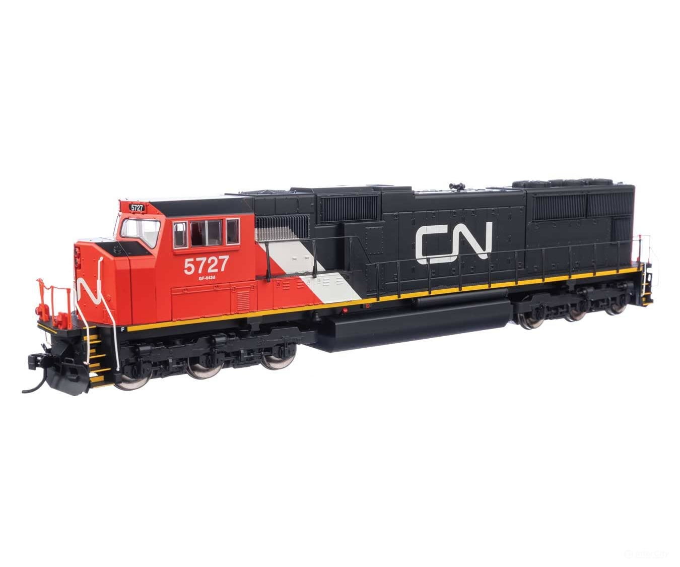 Walthers Ho 11006 Emd Sd75I - Standard Dc Canadian National #5727 Locomotives